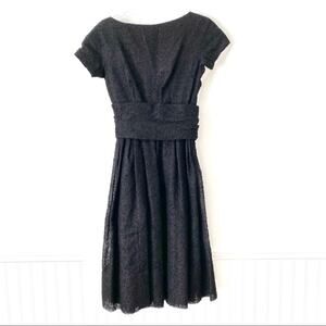 Vintage Lanz Originals 1950s Fit Flare Black Dress